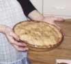 kat baking a pie
